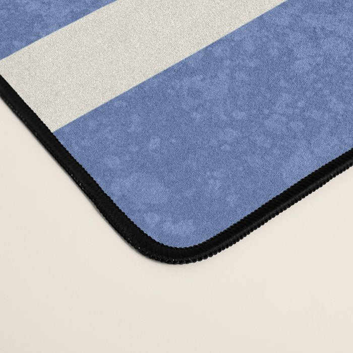 Beach Horizon Lines orange blue Desk Mat Gallery Image 4