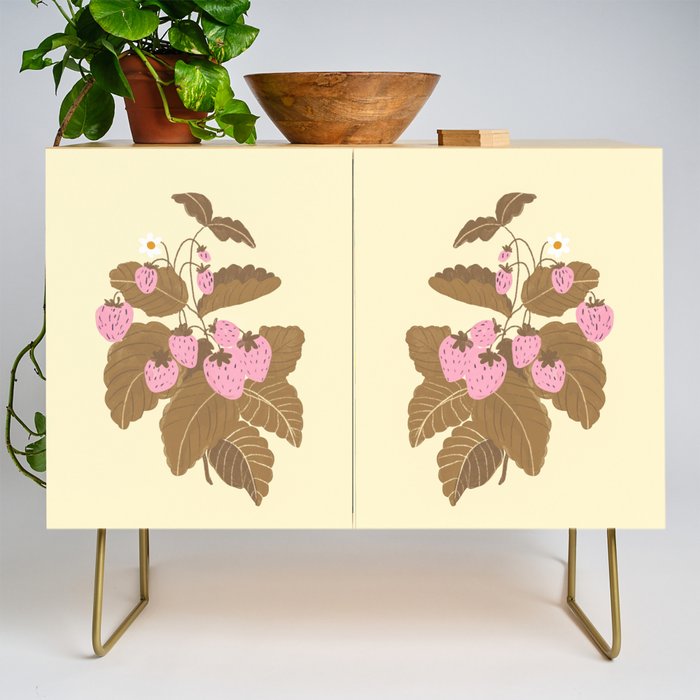 Strawberries #2 Credenza Gallery Image 1