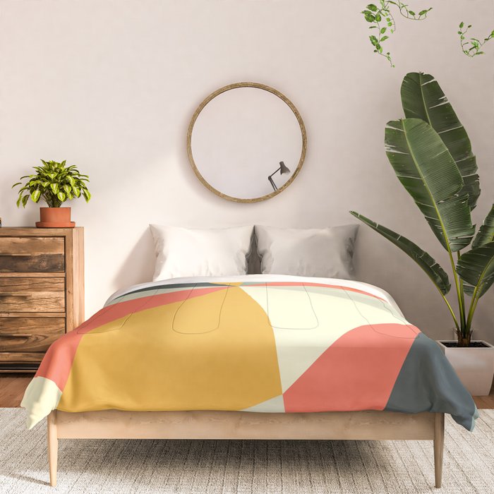 Mid Century 01 Comforter Gallery Image 3