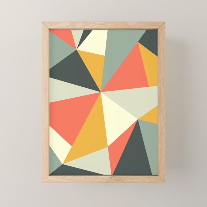 Mid Century 01 Mini Art Print Gallery Image 1