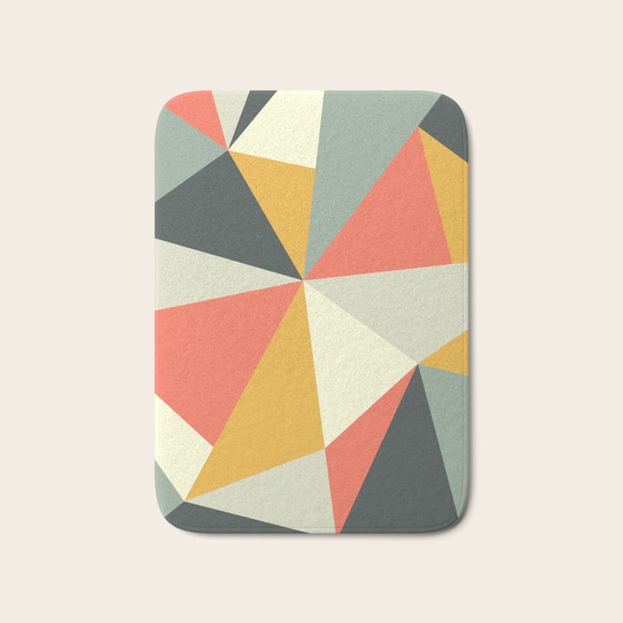 Mid Century 01 Bath Mat Gallery Image 1