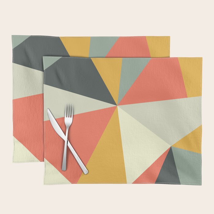 Mid Century 01 Placemat Gallery Image 1