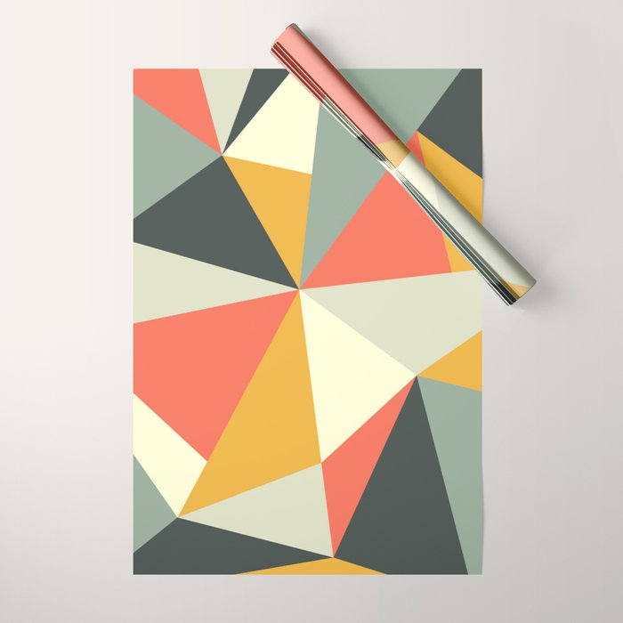 Mid Century 01 Wrapping Paper Gallery Image 1