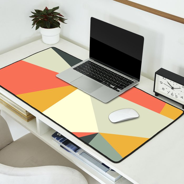 Mid Century 01 Desk Mat Gallery Image 2