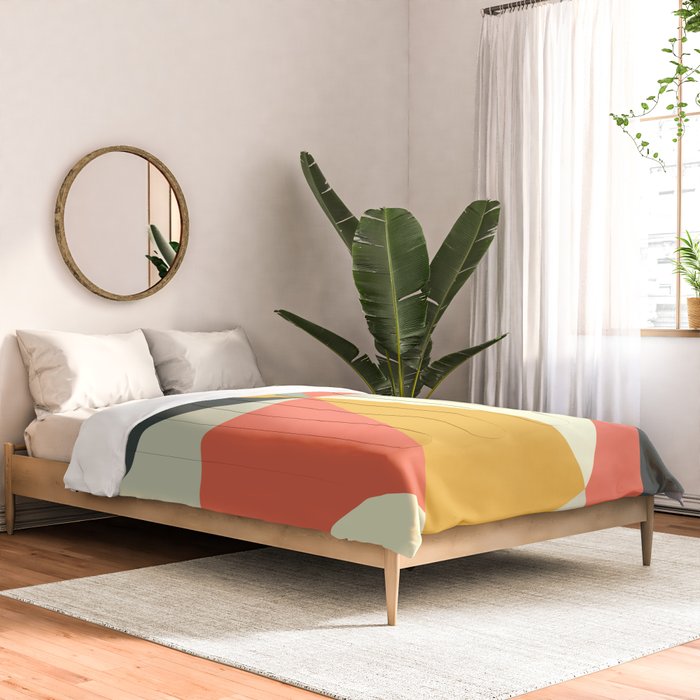 Mid Century 01 Comforter Gallery Image 2