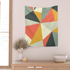 Mid Century 01 Wall Tapestry Gallery Image 2