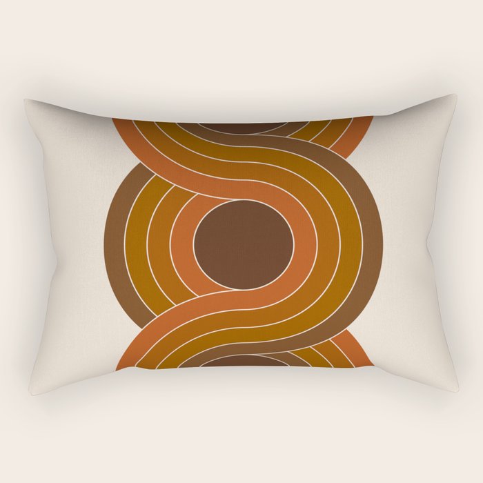 Cocoa Chain Rectangular Pillow Gallery Image 2