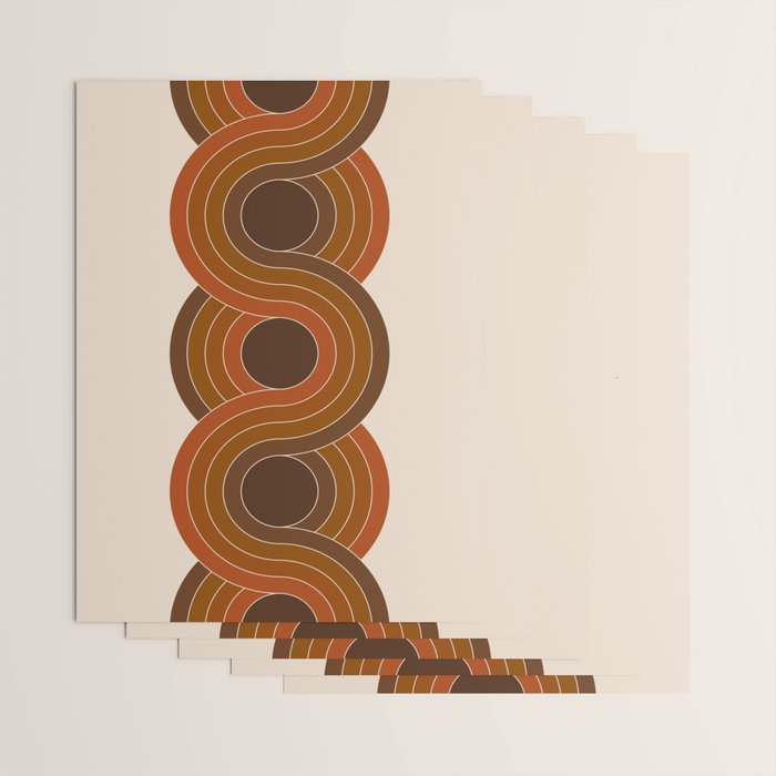 Cocoa Chain Wrapping Paper Gallery Image 3