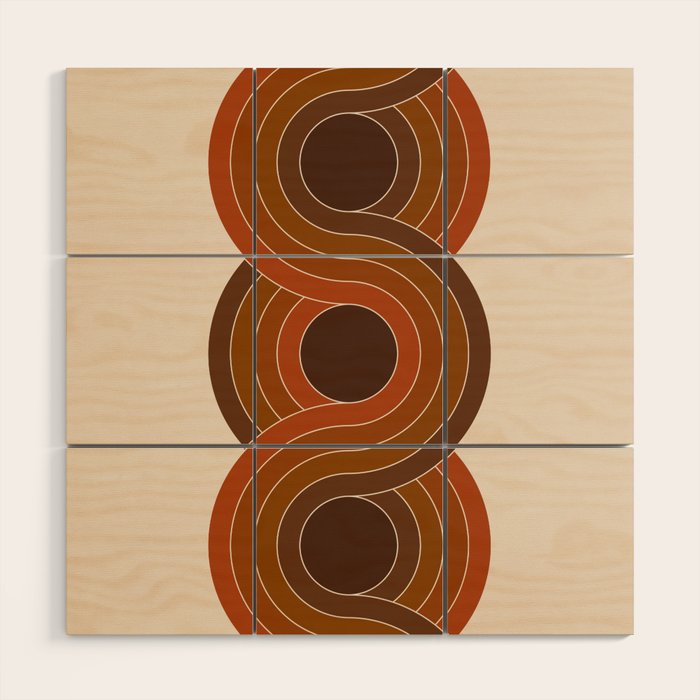 Cocoa Chain Wood Wall Art Gallery Image 1