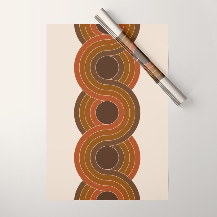 Cocoa Chain Wrapping Paper Gallery Image 1