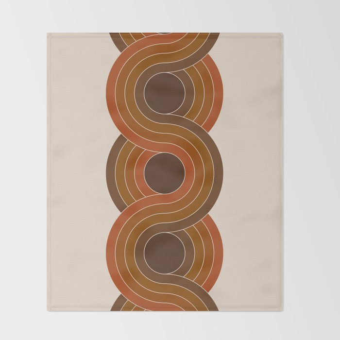 Cocoa Chain Throw Blanket Gallery Image 2