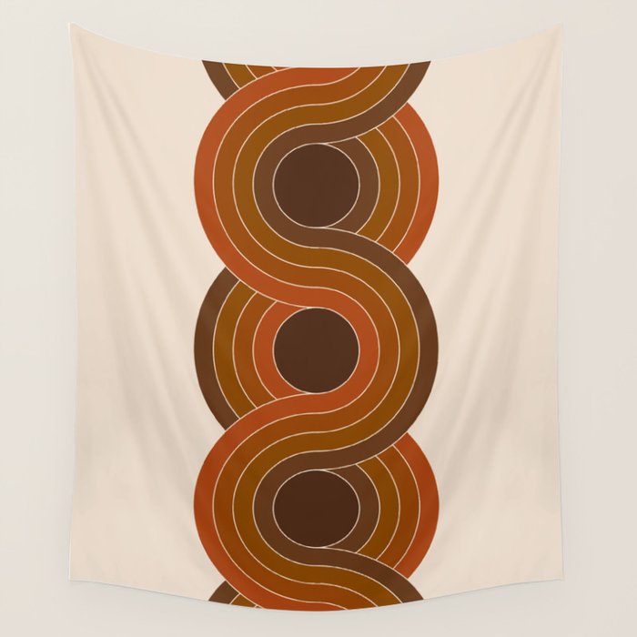Cocoa Chain Wall Tapestry Gallery Image 4