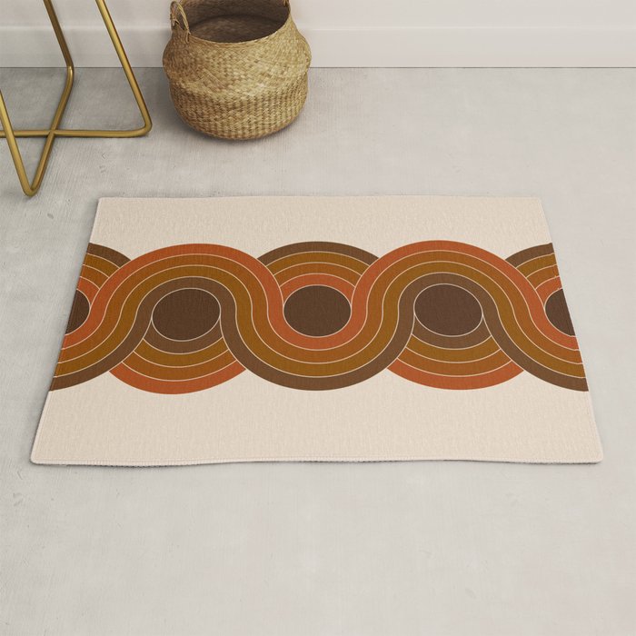 Cocoa Chain Rug Gallery Image 1