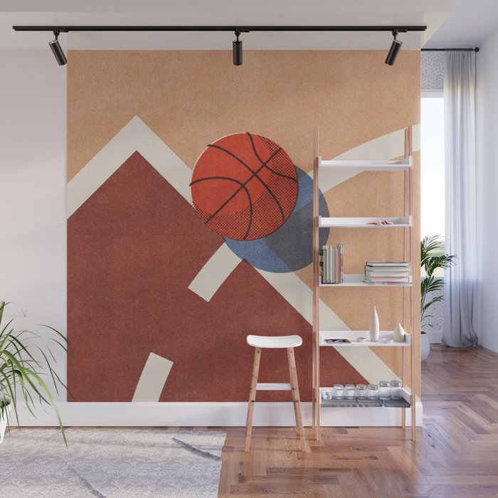 BALLS - Basketball - Indoor - II Wall Mural Gallery Image 1