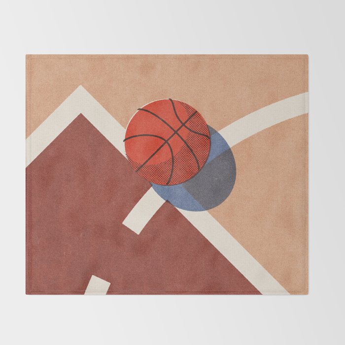BALLS - Basketball - Indoor - II Throw Blanket Gallery Image 2