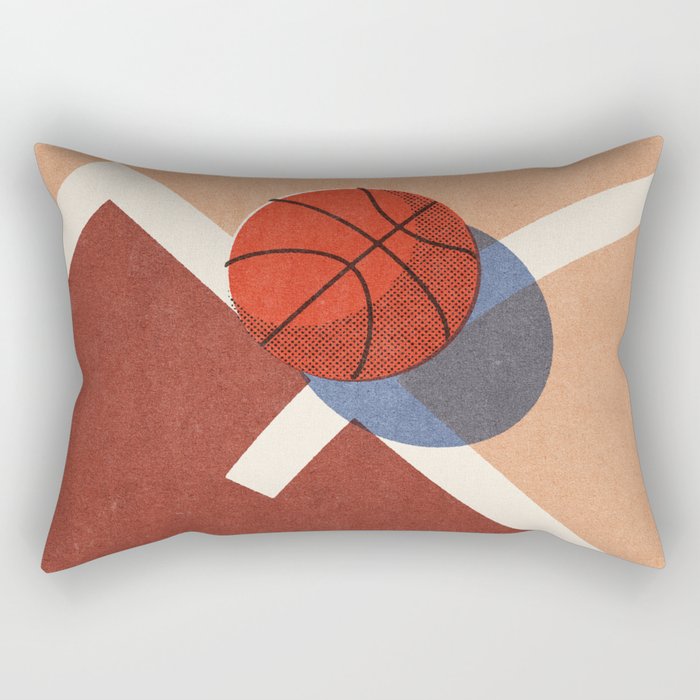 BALLS - Basketball - Indoor - II Rectangular Pillow Gallery Image 2