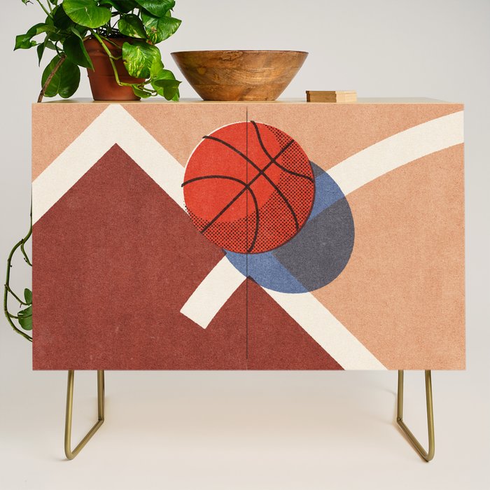BALLS - Basketball - Indoor - II Credenza Gallery Image 1