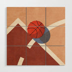 BALLS - Basketball - Indoor - II Wood Wall Art Gallery Image 1