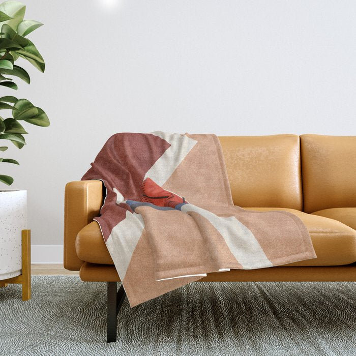 BALLS - Basketball - Indoor - II Throw Blanket Gallery Image 1