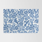 Surf Pareau Hawaiian Hibiscus Aloha Shirt Print Rug Gallery Image 2