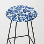 Surf Pareau Hawaiian Hibiscus Aloha Shirt Print Stool Gallery Image 2