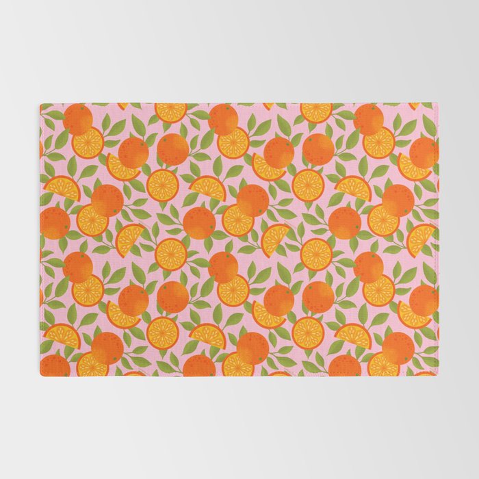 Orange Pattern - Amalfi Coast Cocktails Rug Gallery Image 2