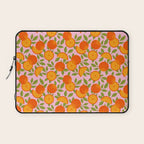 Orange Pattern - Amalfi Coast Cocktails Laptop Sleeve Gallery Image 1