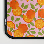 Orange Pattern - Amalfi Coast Cocktails Laptop Sleeve Gallery Image 3