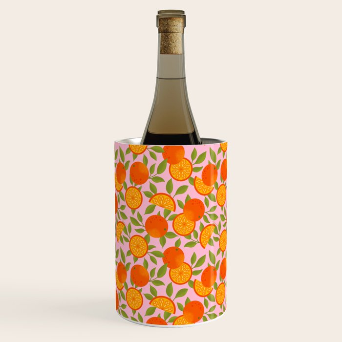 Orange Pattern - Amalfi Coast Cocktails Wine Chiller Gallery Image 3