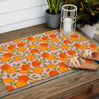 Orange Pattern - Amalfi Coast Cocktails Outdoor Rug Gallery Image 2