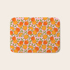 Orange Pattern - Amalfi Coast Cocktails Bath Mat Gallery Image 1