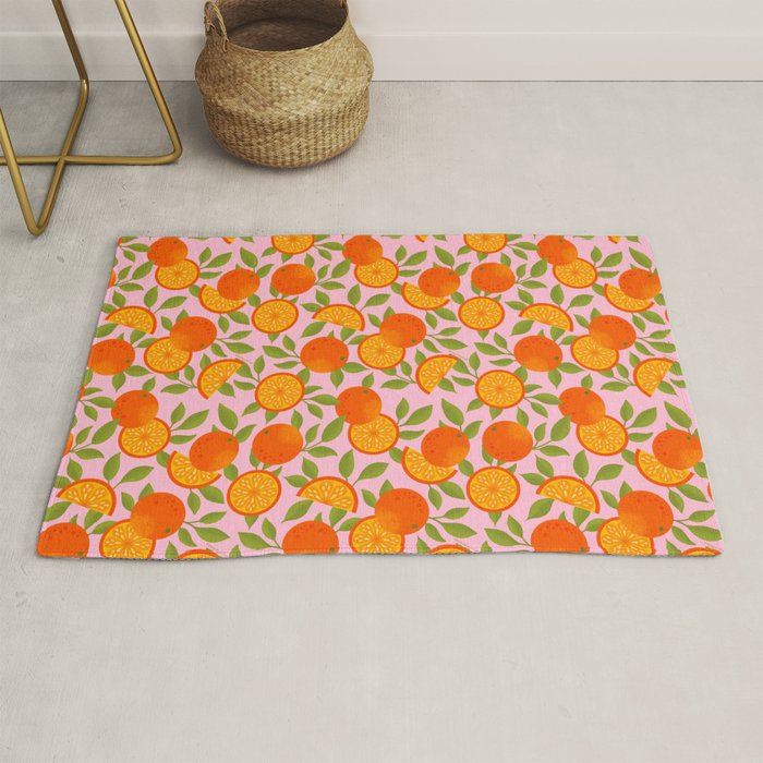 Orange Pattern - Amalfi Coast Cocktails Rug Gallery Image 1