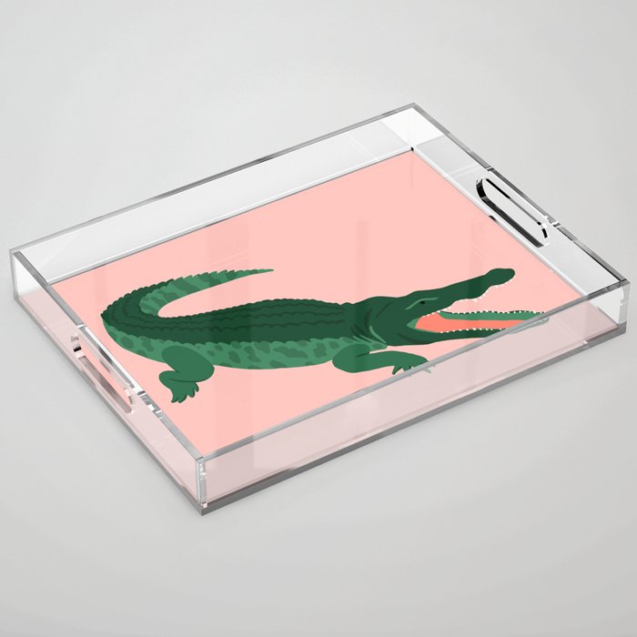 Aligator  Acrylic Tray Gallery Image 1