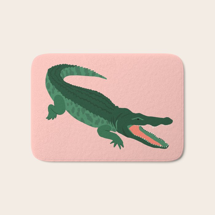 Aligator  Bath Mat Gallery Image 1
