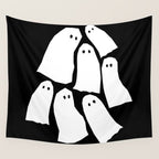 Halloween Ghosts Wall Tapestry Gallery Image 4