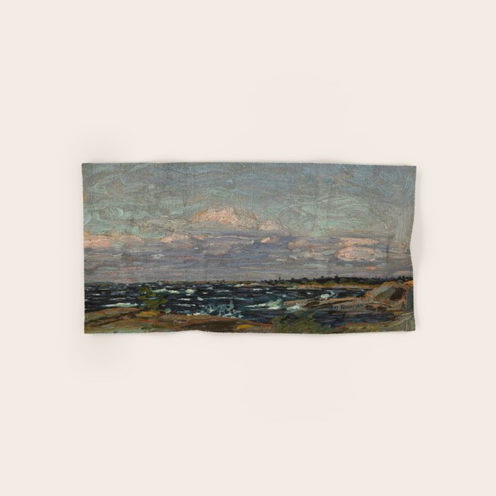 Tom Thomson Windy Day- Rough Weather in the Islands 1914. Canadian Landscape Artist Towels Gallery Image 1