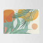 Leaf Design 02 Rug Gallery Image 2