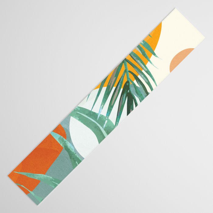 Leaf Design 02 Table Runner Gallery Image 3