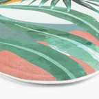 Leaf Design 02 Bath Mat Gallery Image 3