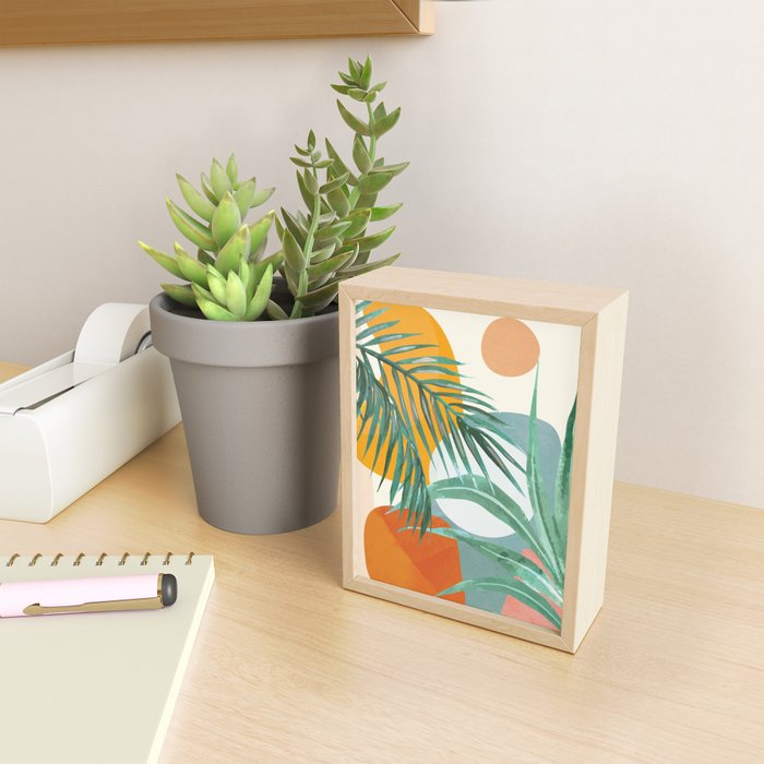 Leaf Design 02 Mini Art Print Gallery Image 2