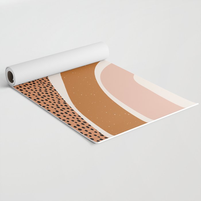 Earth Color Rainbow Yoga Mat Gallery Image 2