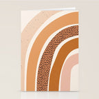 Earth Color Rainbow Stationery Card Gallery Image 2