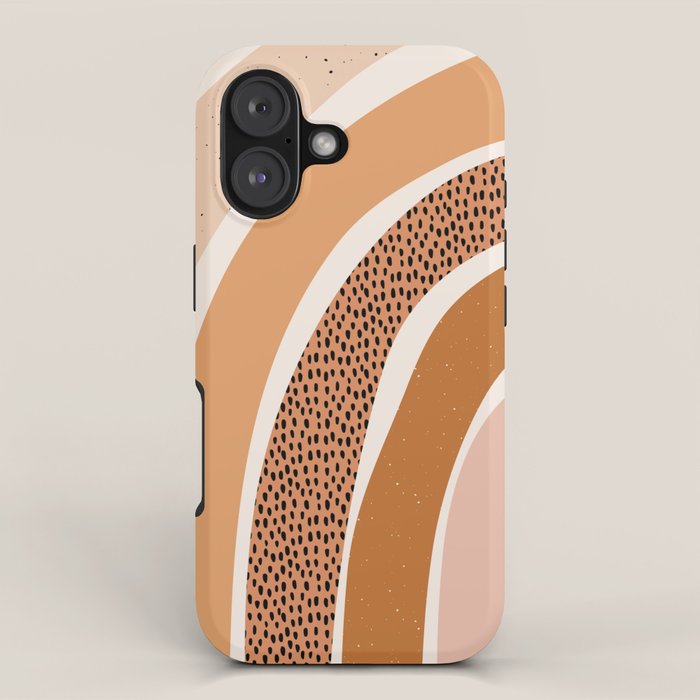 Earth Color Rainbow iPhone Case Gallery Image 1