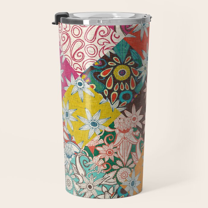 sarilmak patchwork Travel Mug Gallery Image 3