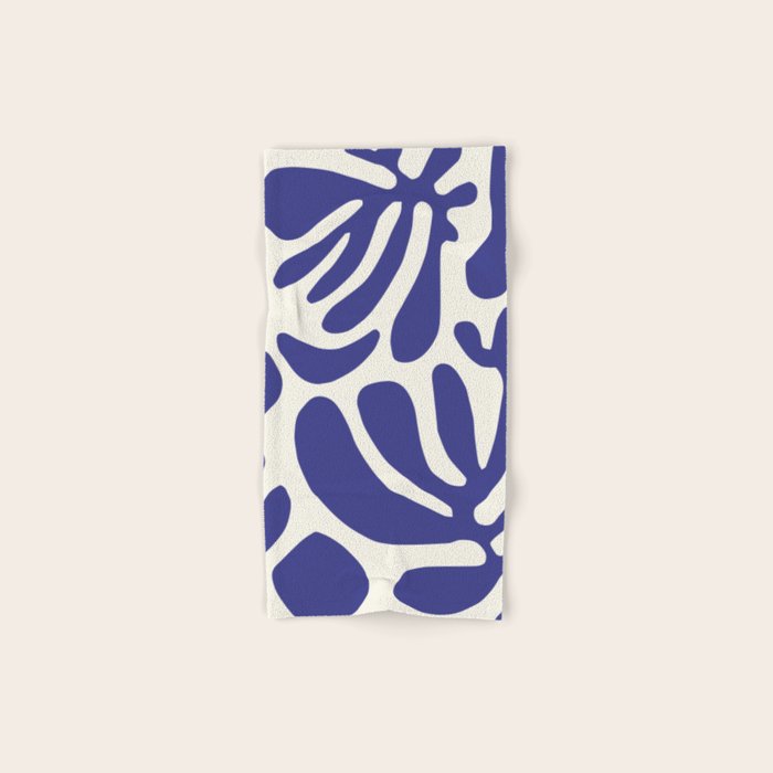 Abstract organic nature leaf art pattern Bath Towel Gallery Image 1