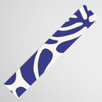 Abstract organic nature leaf art pattern Table Runner Gallery Image 3