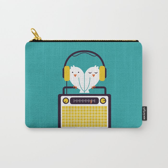 Radio Mode Love Carry All Pouch Gallery Image 1