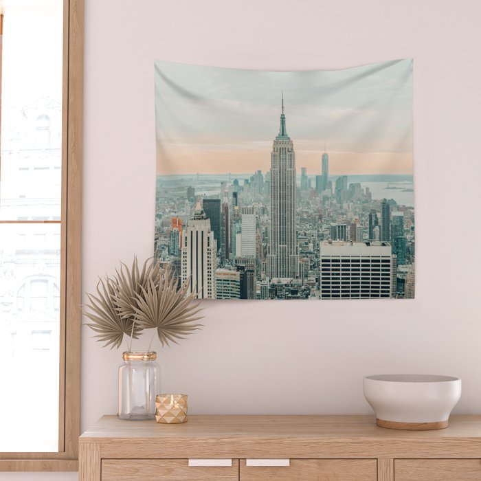 Midtown View - New York City Wall Tapestry Gallery Image 2
