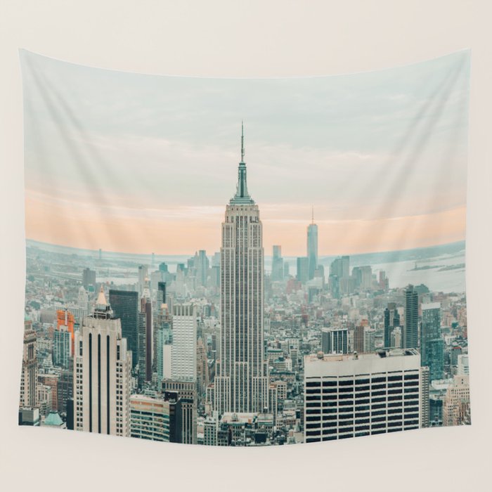 Midtown View - New York City Wall Tapestry Gallery Image 1