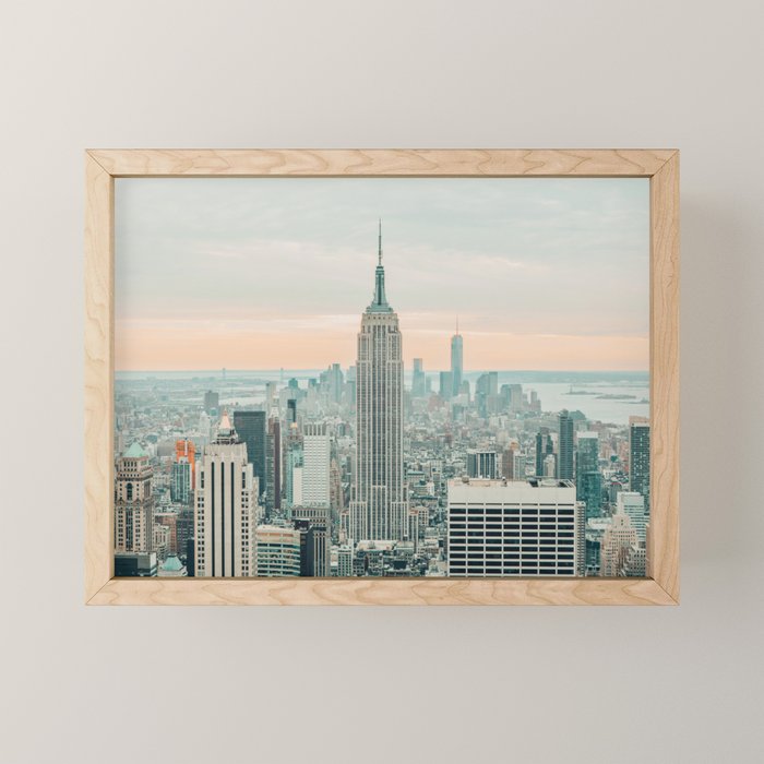 Midtown View - New York City Mini Art Print Gallery Image 1